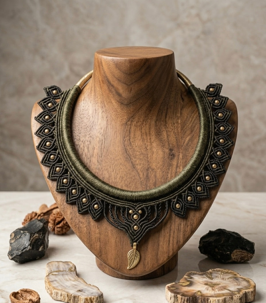 Makramé choker