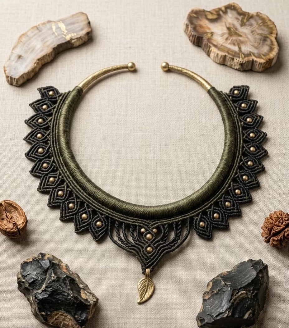 Makramé choker